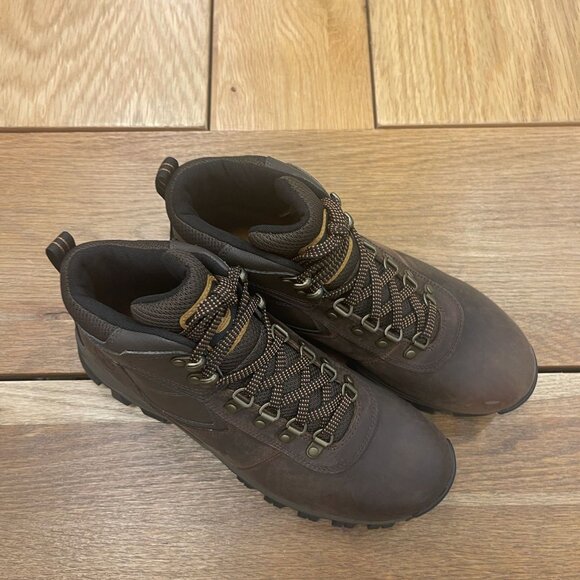 TIMBERLAND MEN\'S MT. MADDSEN MID LACE WATERPROOF HK DARK BROWN 12730R-242
